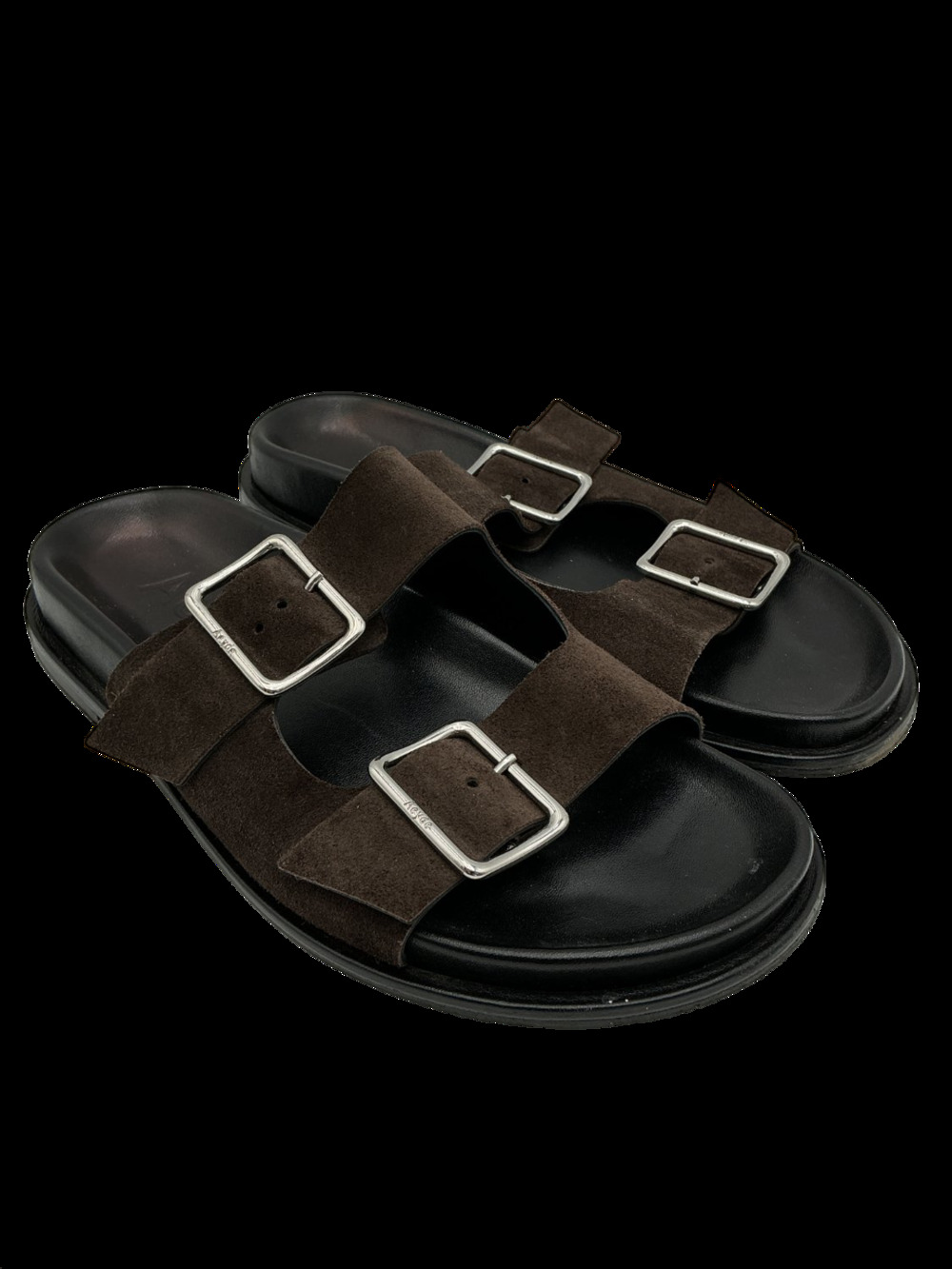 Aeyde Buckled Brown Meena Sandals Size 36 EU / US 6